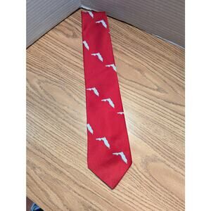 Ketch RED Florida State Logo Republican Maga Men's Necktie Tie Patriot